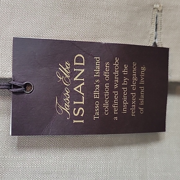 TASSO ELBA Linen Sport Coat Jacket Men's XL - Picture 5 of 11